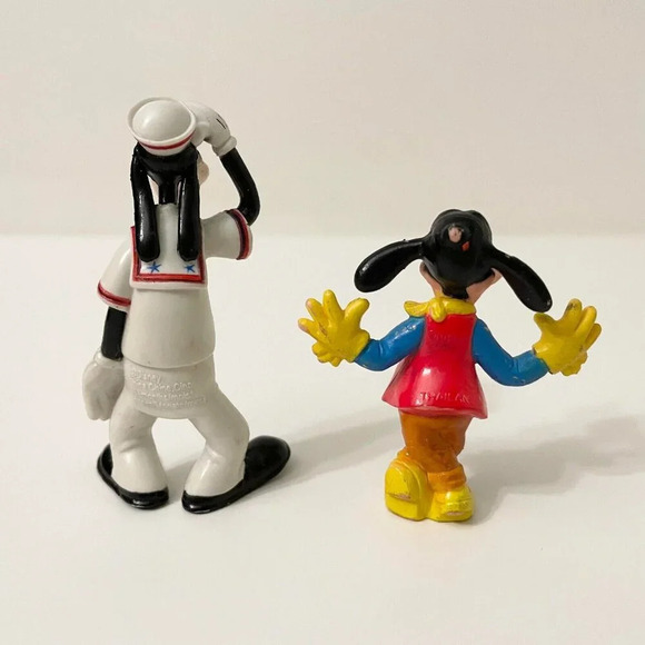 Vintage Disney Figures Lot of 6 Goofy and Pluto Toys - Picture 14 of 16